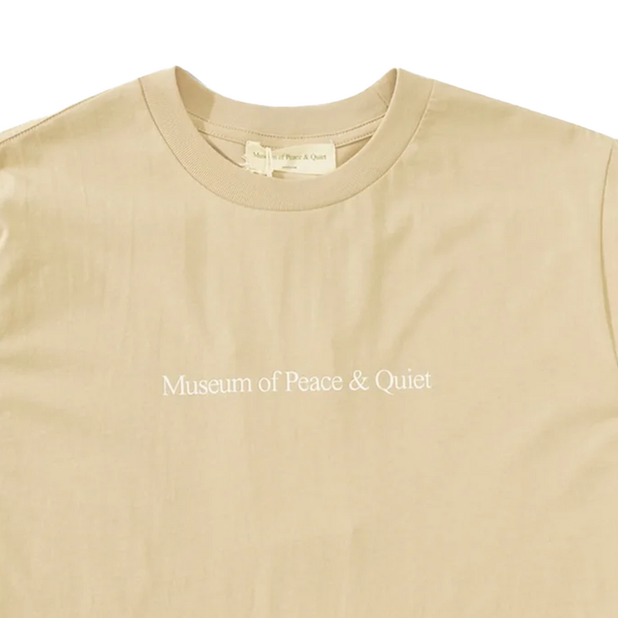 Museum Of Peace & Quiet Mopq T-Shirt Taupe