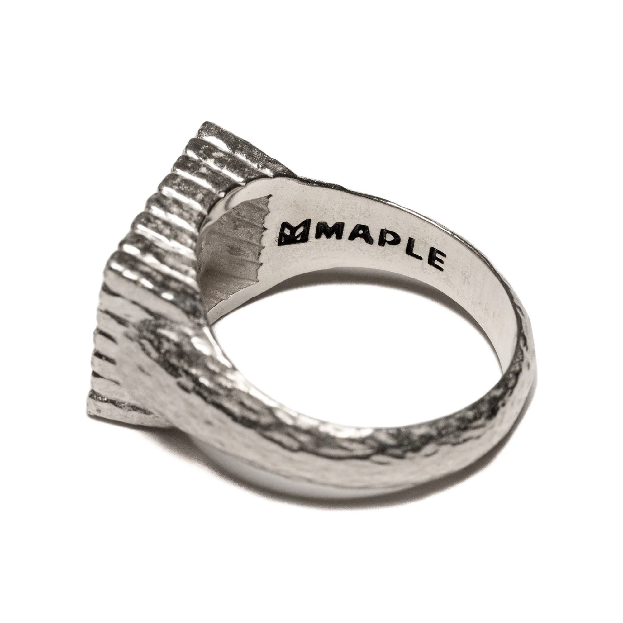 Maple Scorpio Signet Ring Silver 925/Citrine