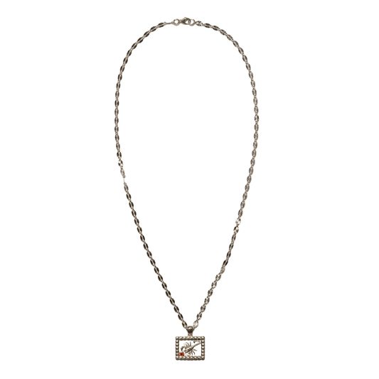 Maple Scorpio Chain Silver 925/Zircon