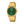 Casio Analogue Day Date Retro Green Face, Gold Tone MTPB146G-3A