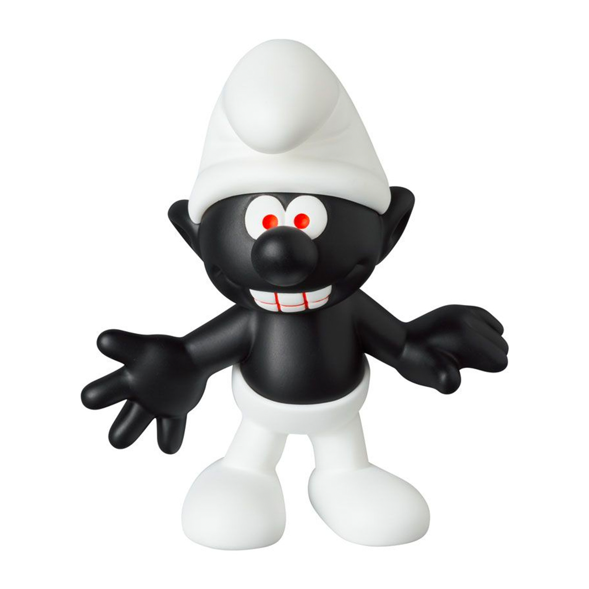 Medicom Toy UDF Season 2 Angry Black Smurf