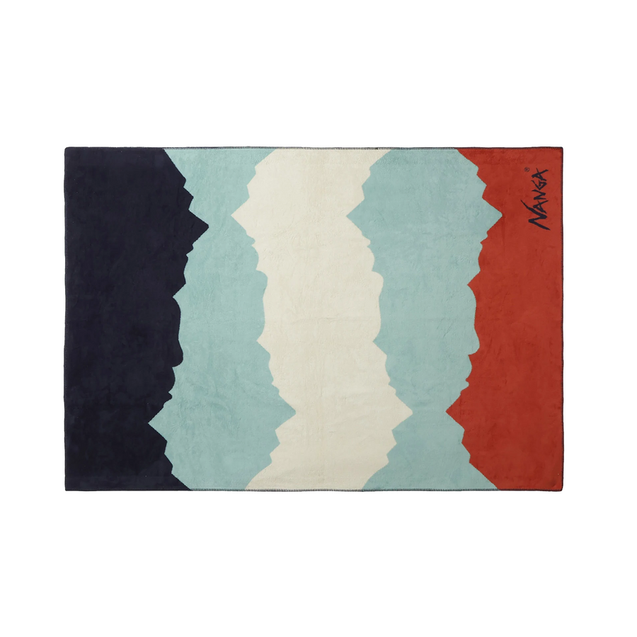 Nanga Multi Color Ridgeline Cotton Blanket S Multi