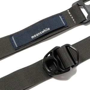 Meanswhile Utility Nylon Belt Graphite