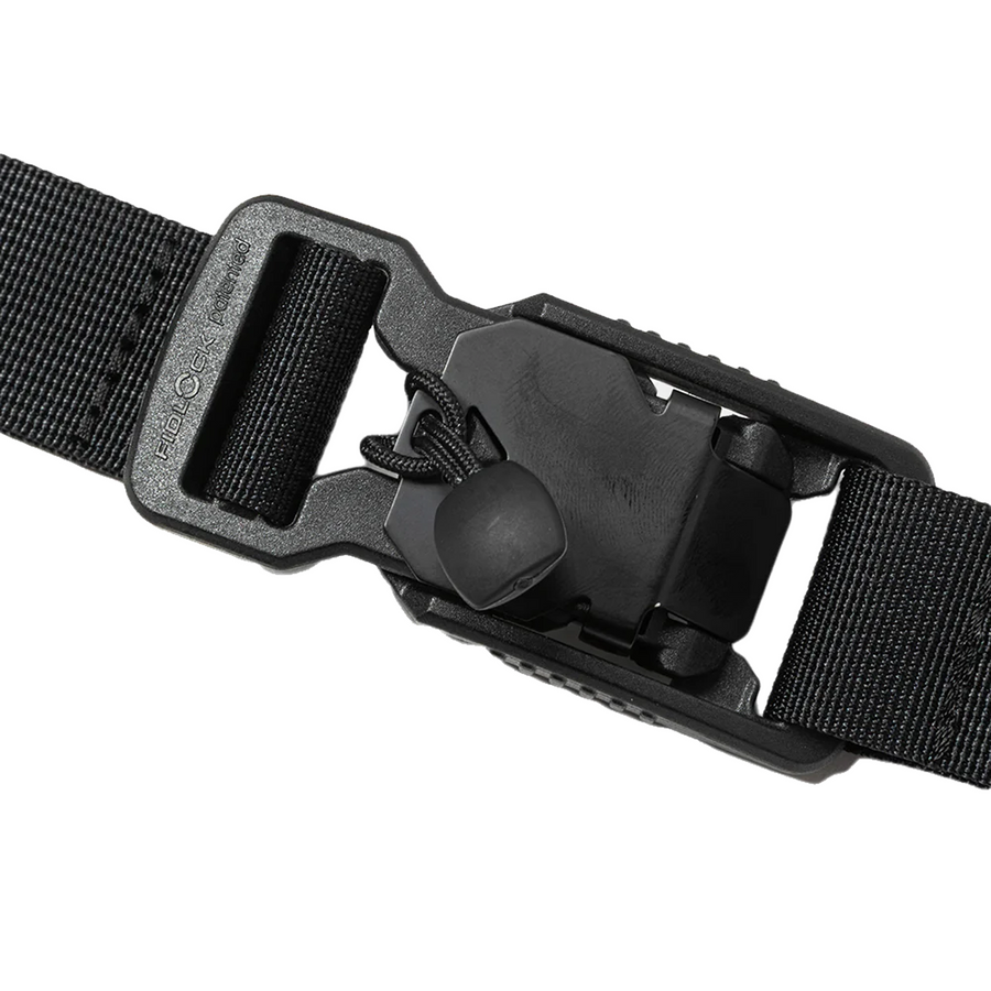 Meanswhile Utility Nylon Belt Off Black