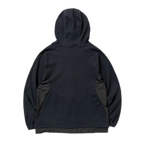 Meanswhile SOLOTEX Waffle Hoodie Navy