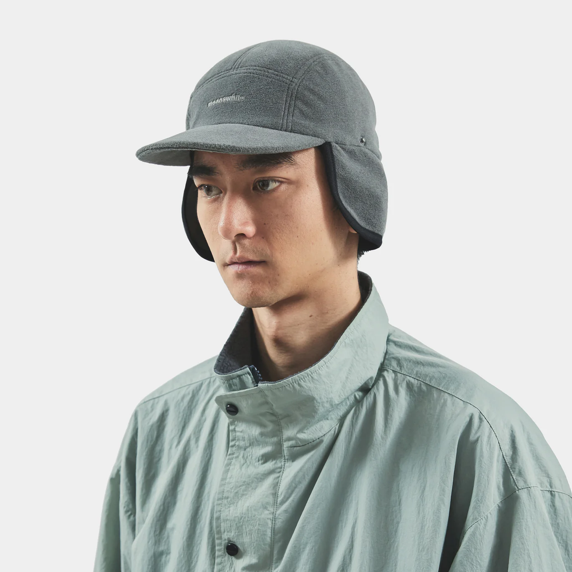 Meanswhile Polartec Fleece Cover Cap Navy