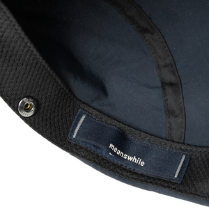 Meanswhile Polartec Fleece Cover Cap Navy