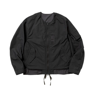 Meanswhile Paper Touch Reversible 4Way Jacket Off Black