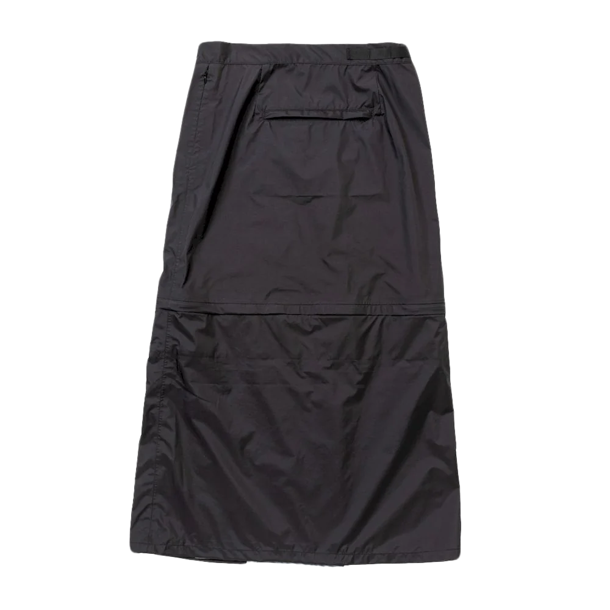 Meanswhile Women's 3 Layer Wrap Skirt Off Black