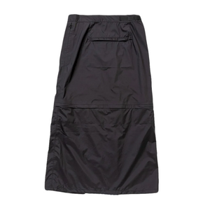 Meanswhile 3Layer Wrap Skirt Off Black