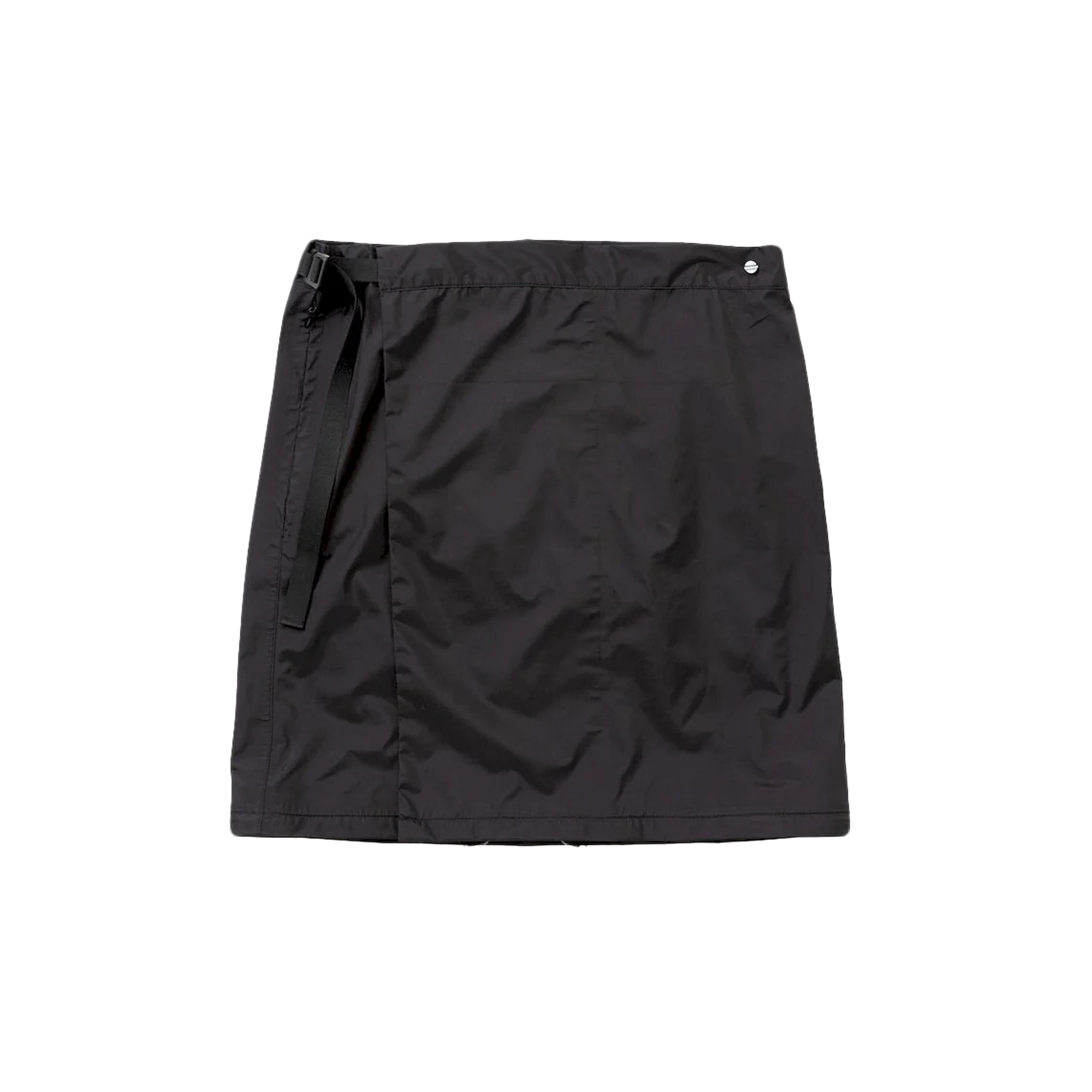 Meanswhile Women's 3 Layer Wrap Skirt Off Black