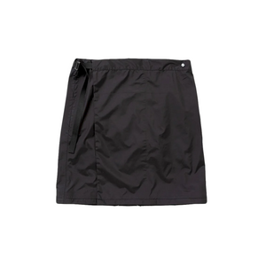 Meanswhile 3Layer Wrap Skirt Off Black