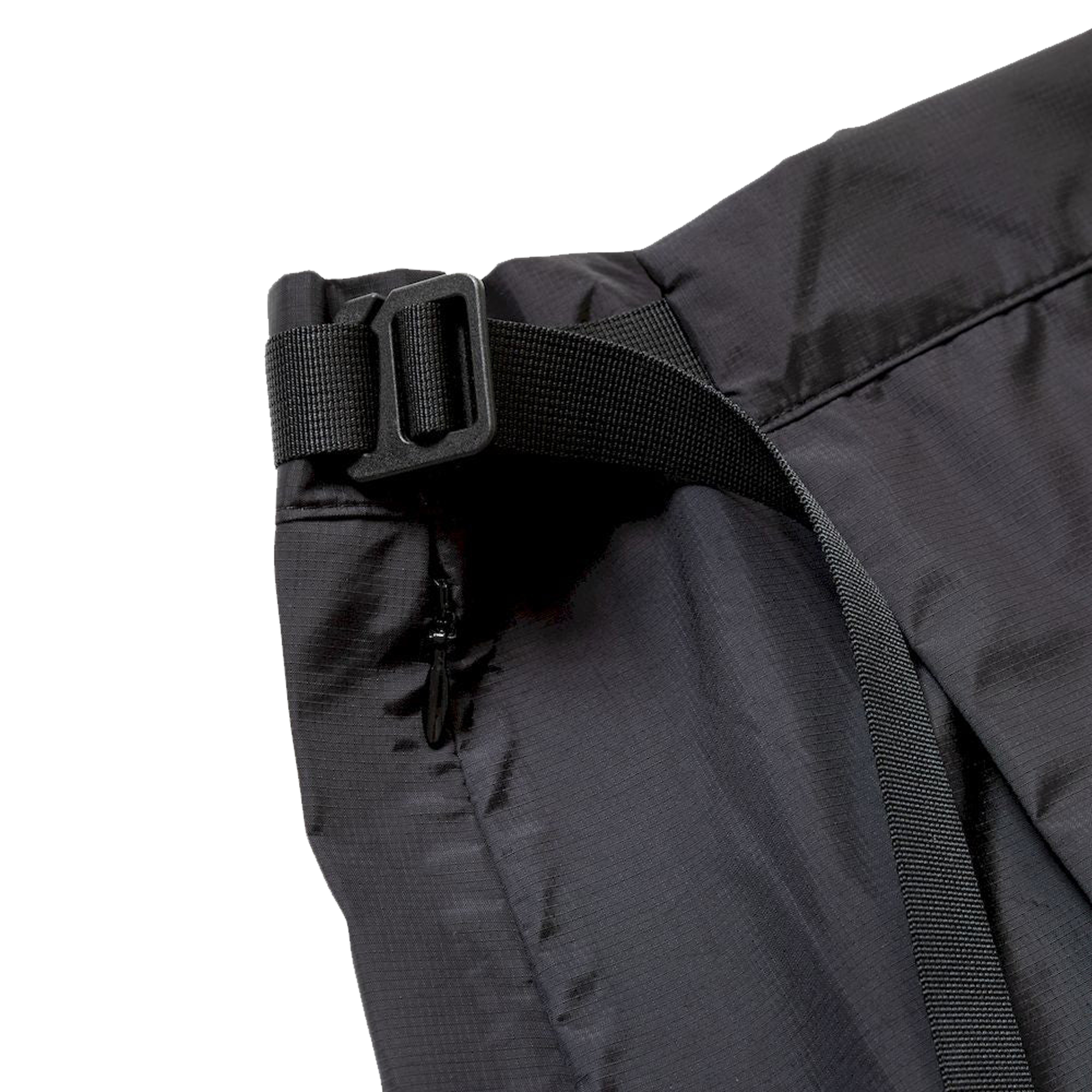 Meanswhile Women's 3 Layer Wrap Skirt Off Black