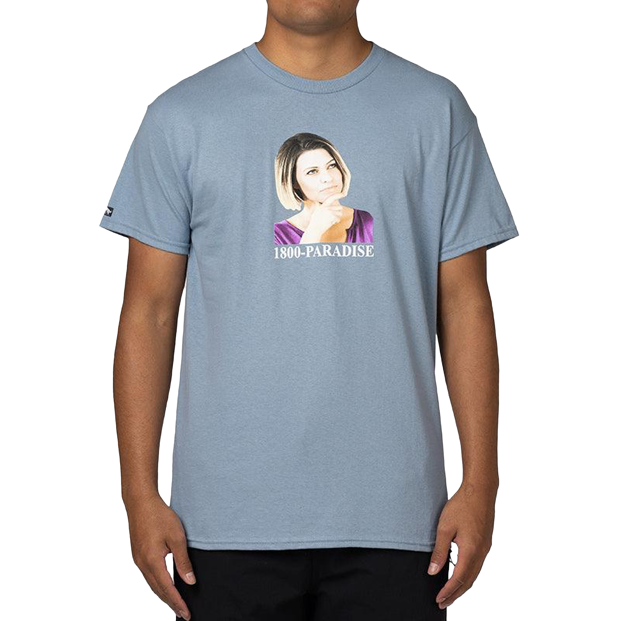 Made In Paradise Worry Tee Slate Blue