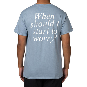 Made In Paradise Worry Tee Slate Blue
