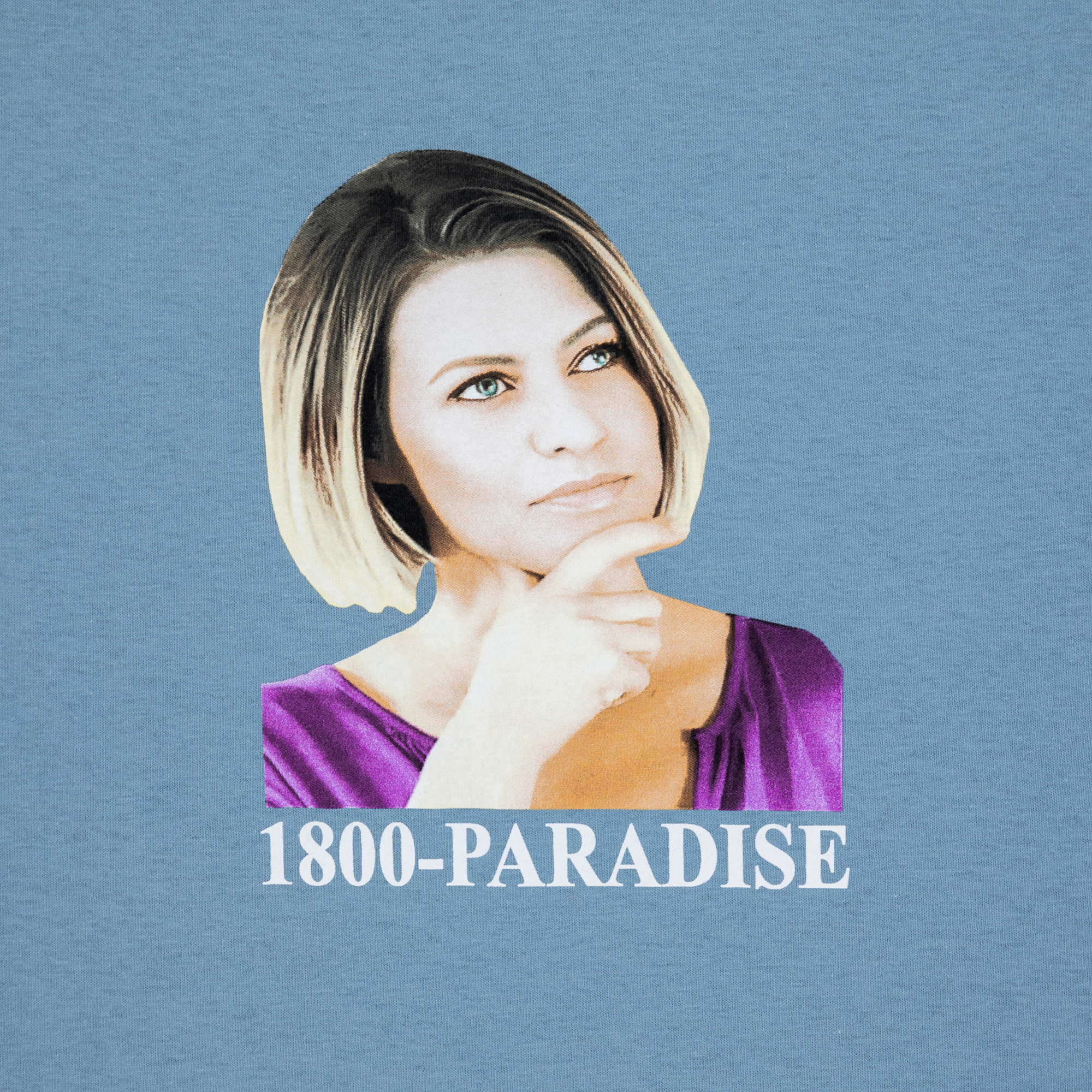 Made In Paradise Worry Tee Slate Blue