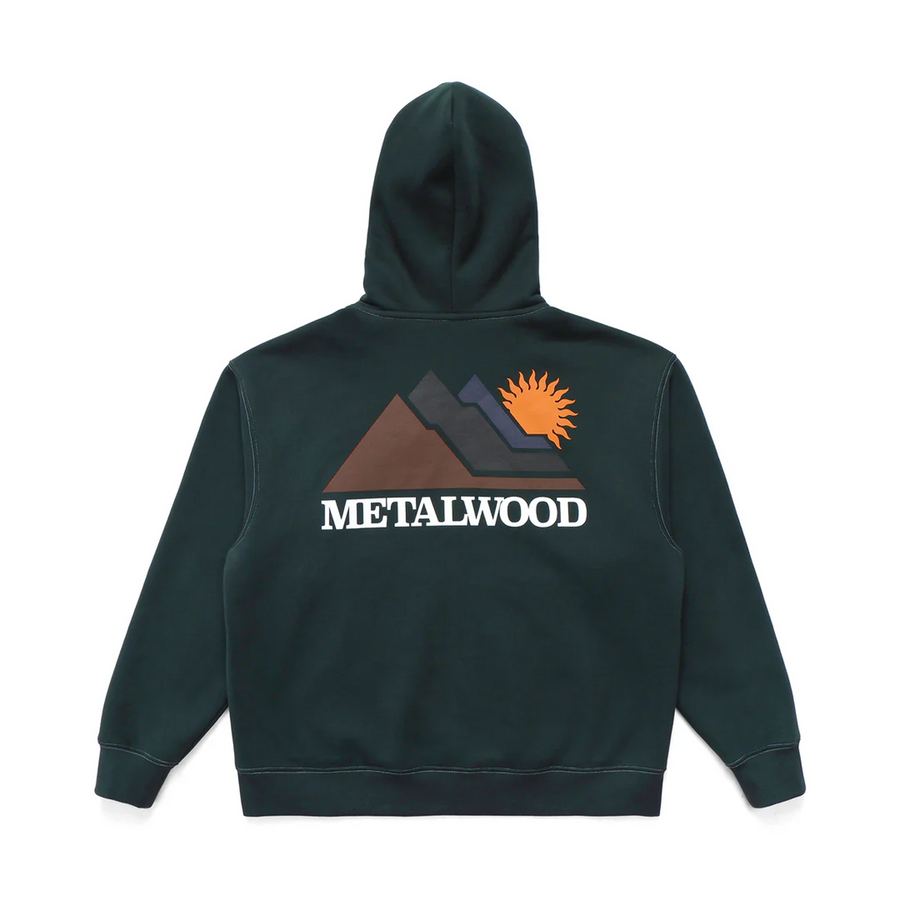 Metalwood Sunshine Zip Hooded Sweatshirt Spruce