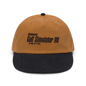 Metalwood Simulator 98 5-Panel Snapback Hat Pumpkin/Black