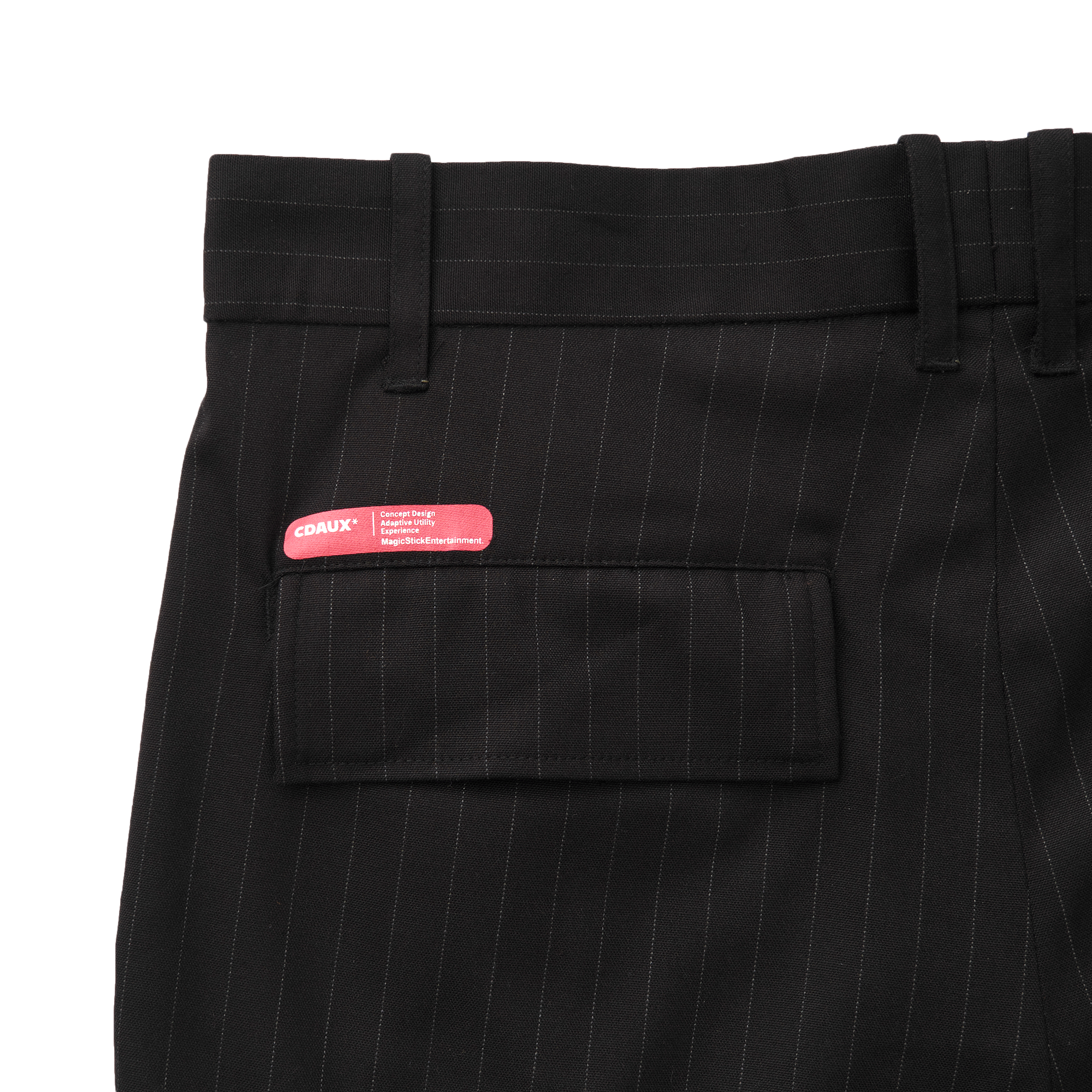 Magic Stick Hybrid Cargo Slacks Black Stripes