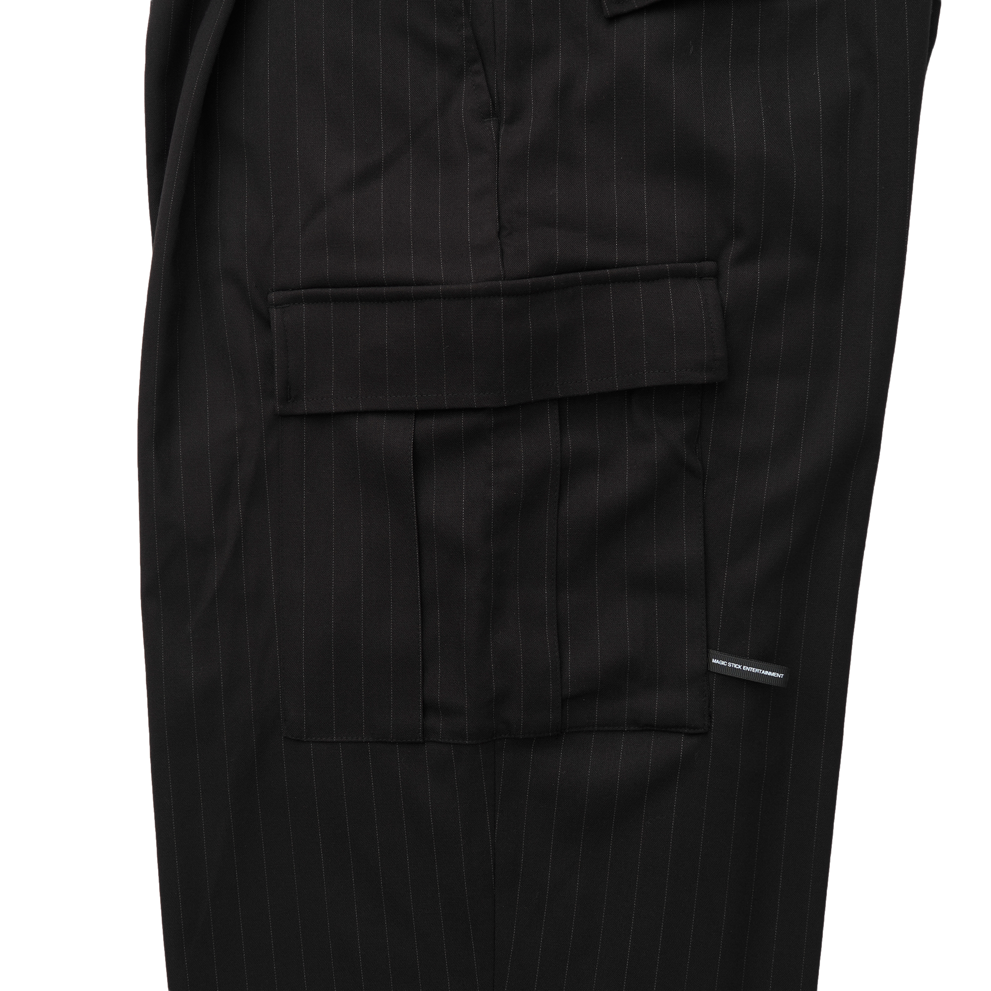 Magic Stick Hybrid Cargo Slacks Black Stripes