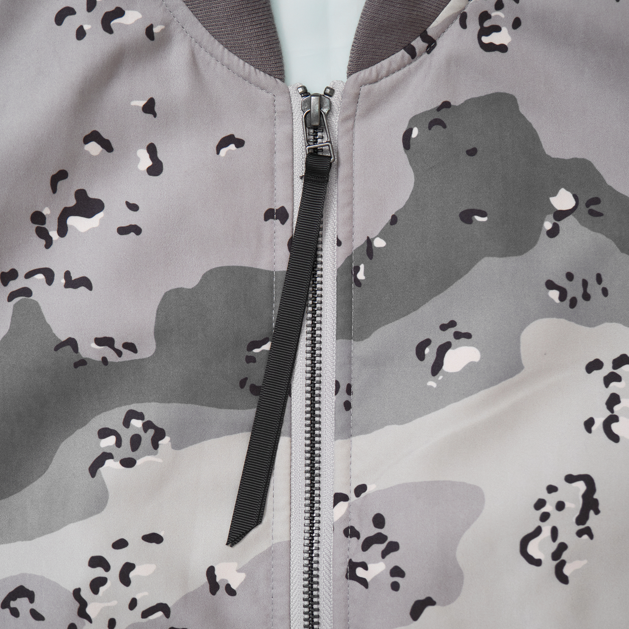 Magic Stick Neo Bomber Jacket Grey ChocoChip Camo