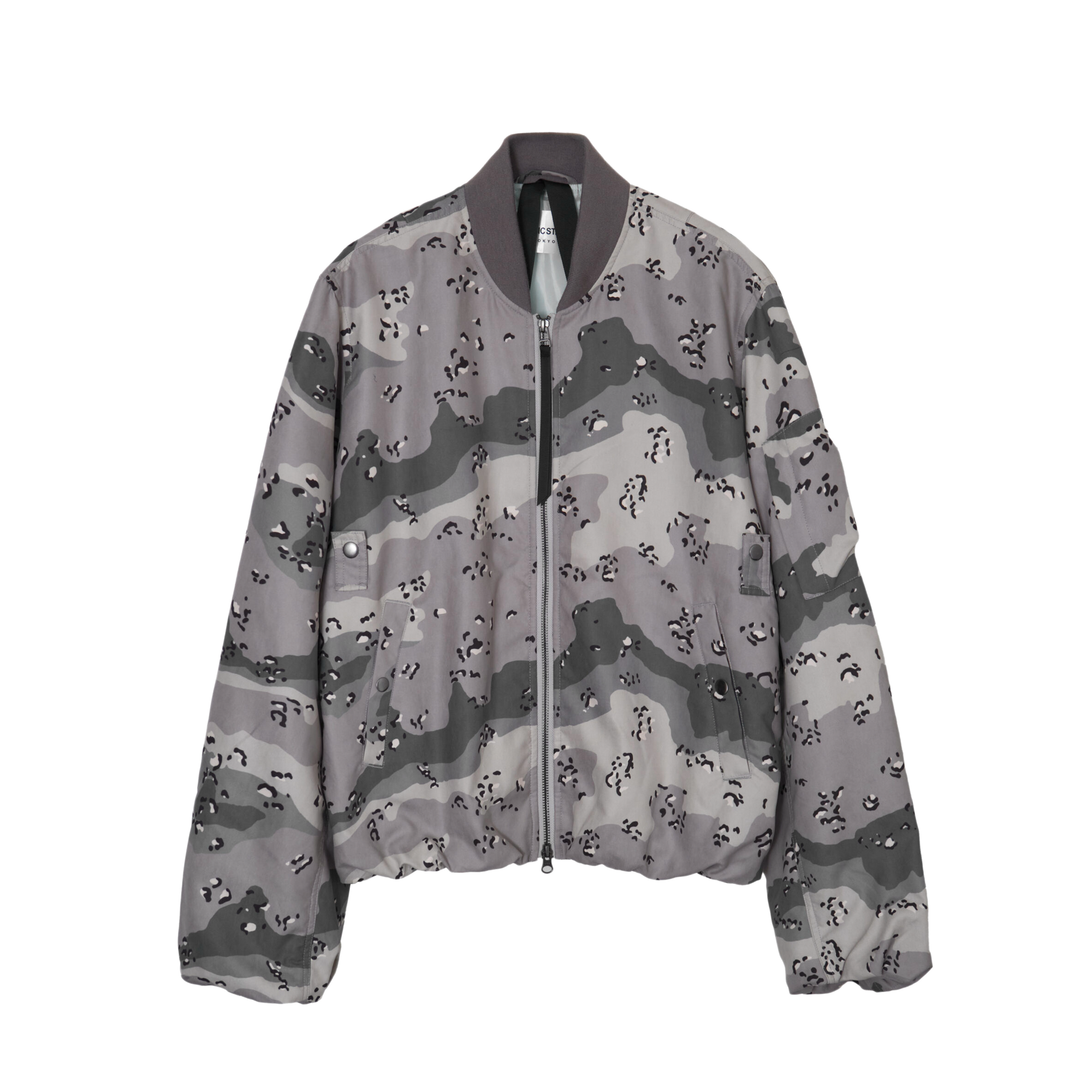 Magic Stick Neo Bomber Jacket Grey ChocoChip Camo