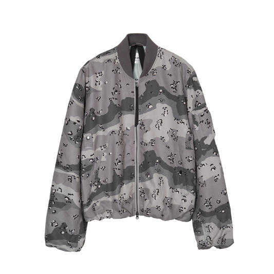 Magic Stick Neo Bomber Jacket Grey ChocoChip Camo