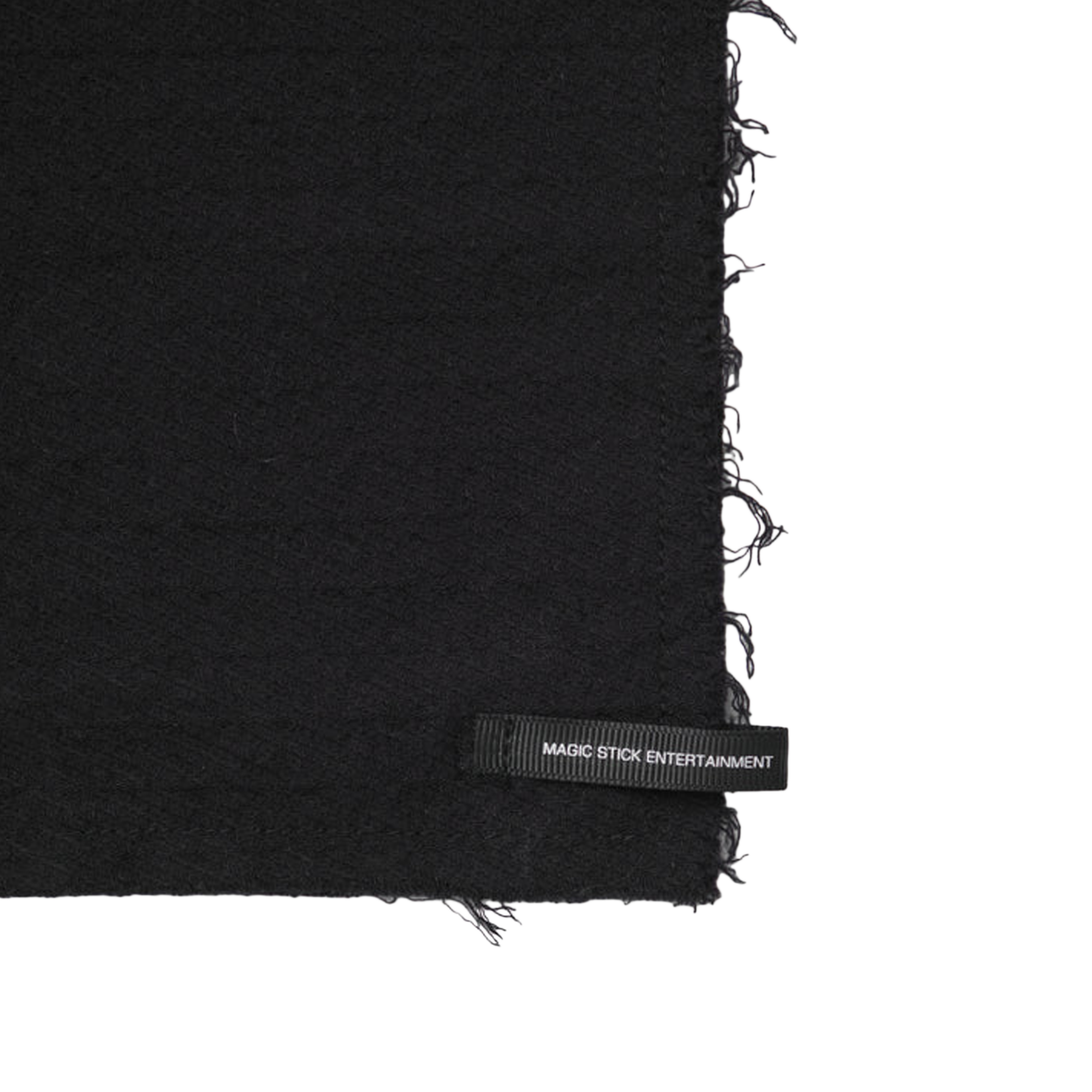 Magic Stick Prism Layered Scarf Black