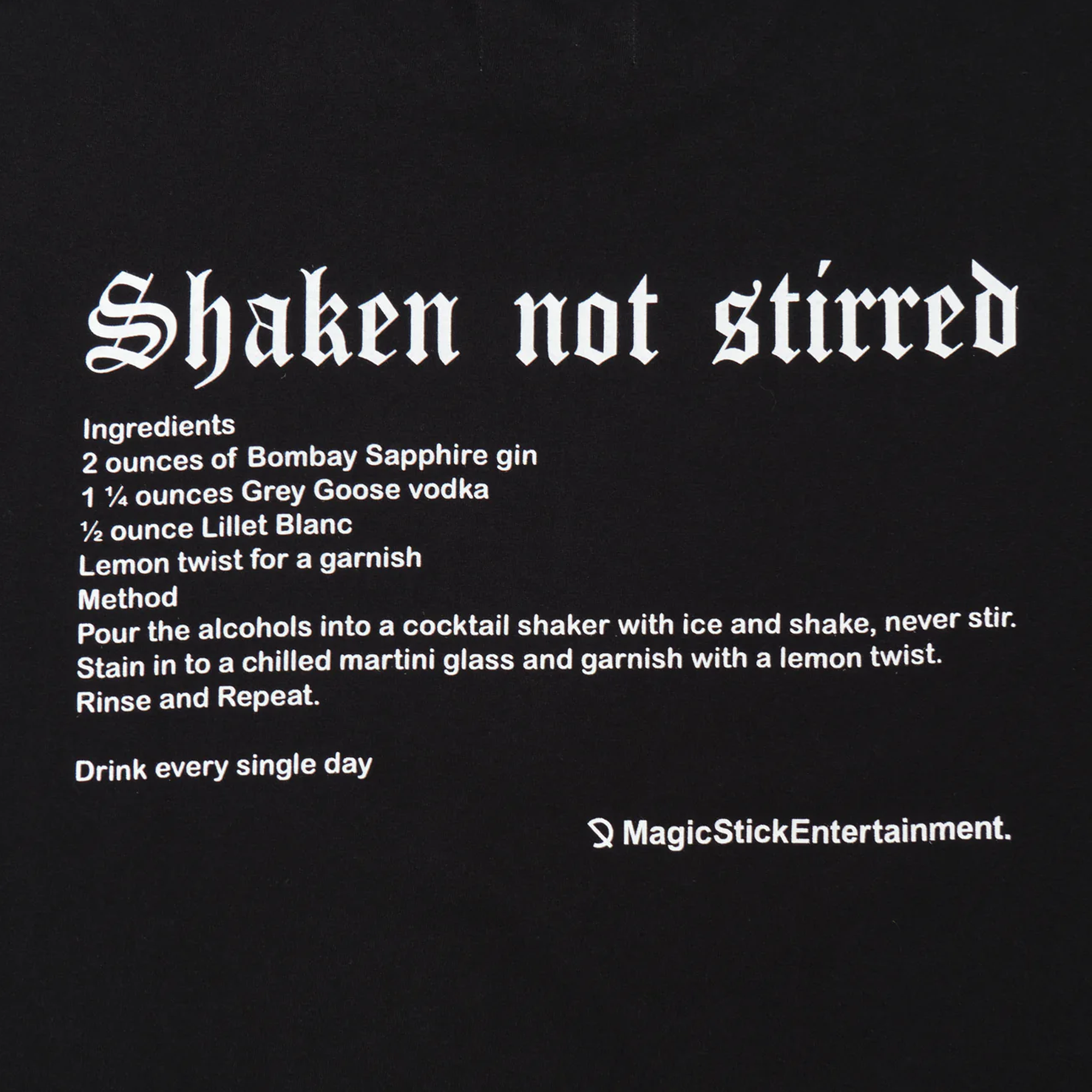 Magic Stick Vesper Tee Black