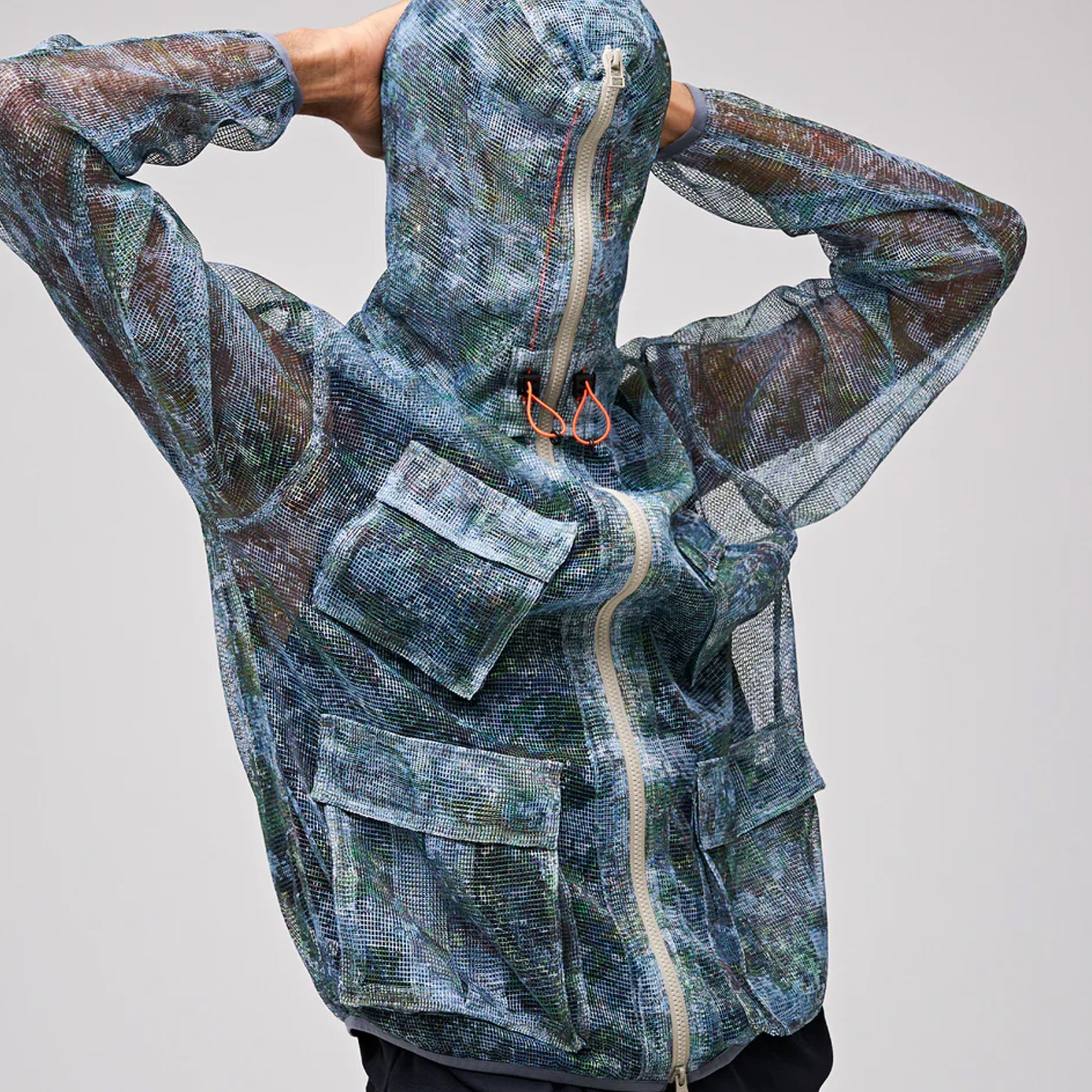 Magic Stick Mosquito Net Jacket Earth Camo 25SS-MS2-018