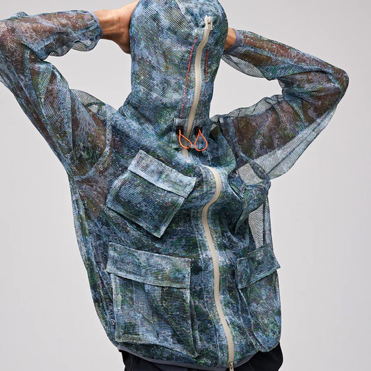 Magic Stick Mosquito Net Jacket Earth Camo 25SS-MS2-018