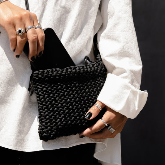 Magic Stick | Woven Para Pouch | Black | 23AW-MS7-004
