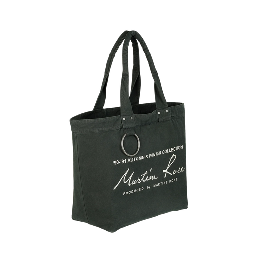 Martine Rose Bondage Tote Bag Dark Green
