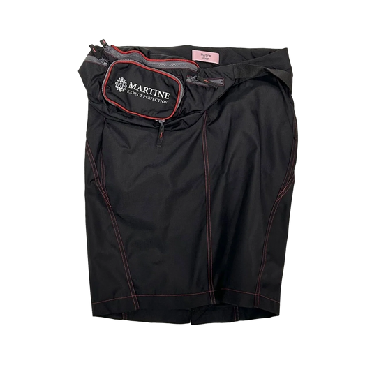 Martine Rose Bumbag Skirt Black/Red