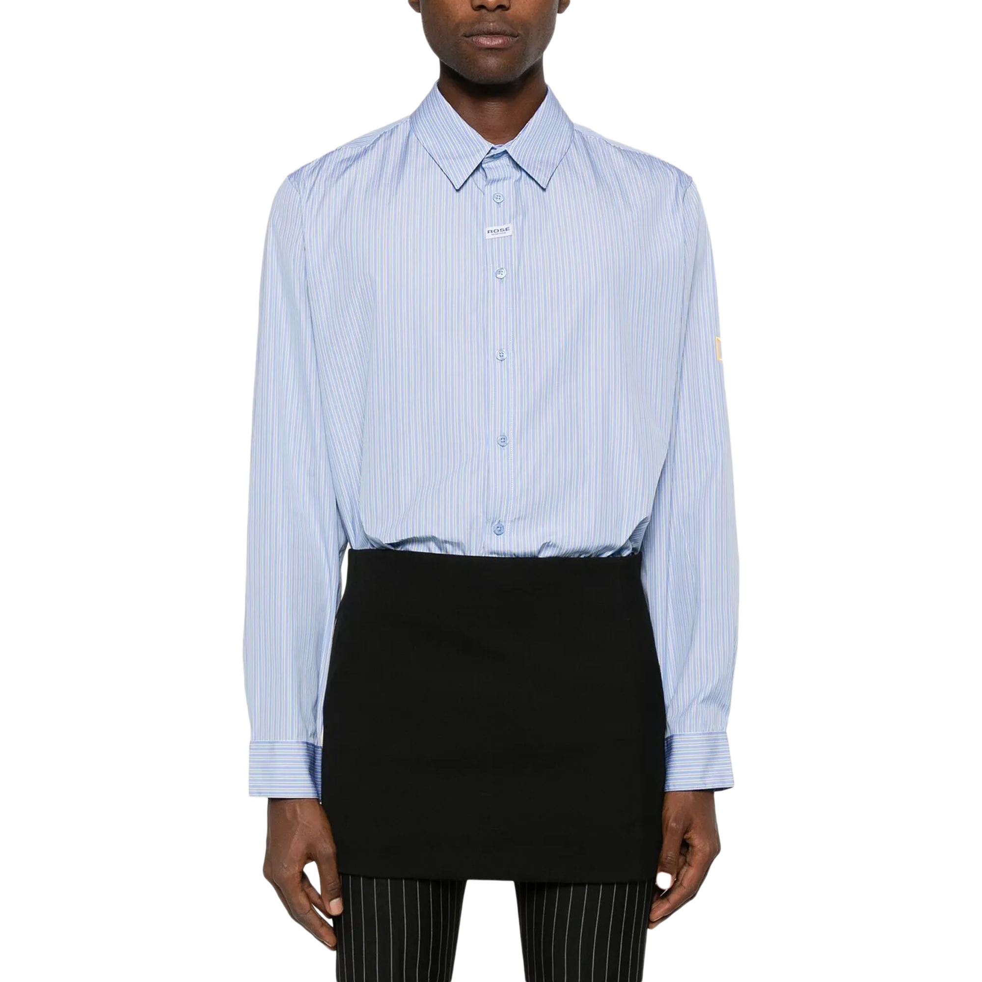 Martine Rose Classic Shirt Blue Stripe