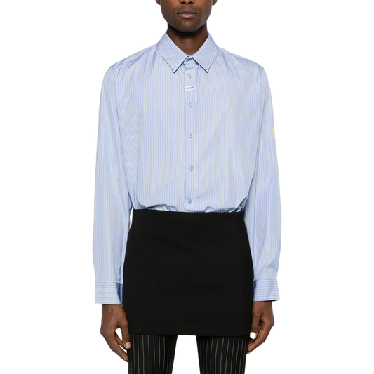 Martine Rose Classic Shirt Blue Stripe