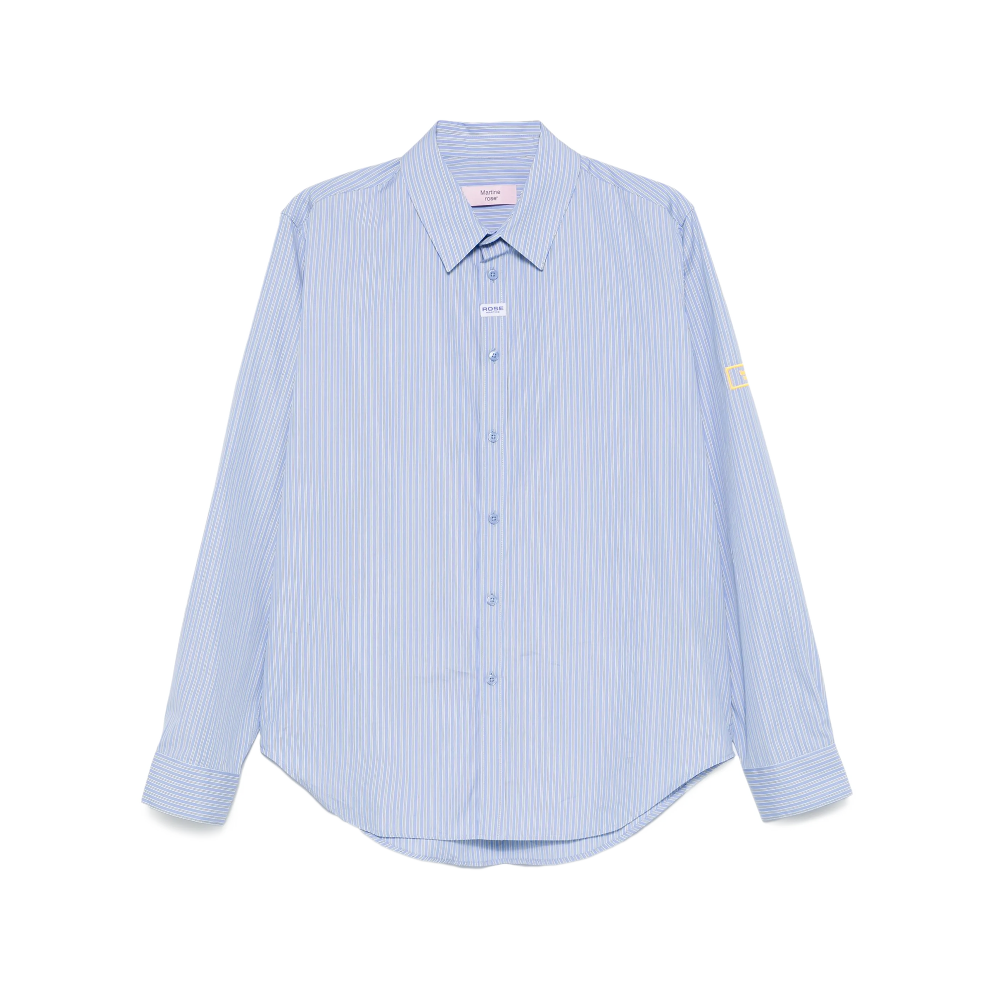 Martine Rose Classic Shirt Blue Stripe