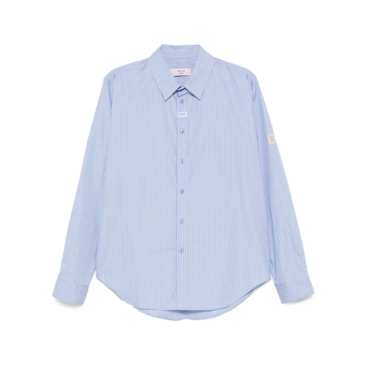 Martine Rose Classic Shirt Blue Stripe