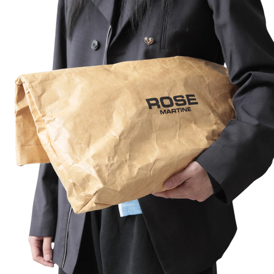 Martine Rose Foldable Bag Beige