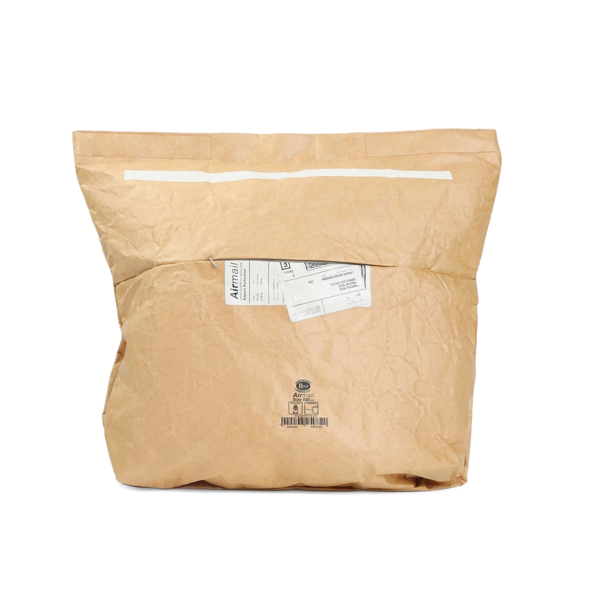 Martine Rose Foldable Bag Beige