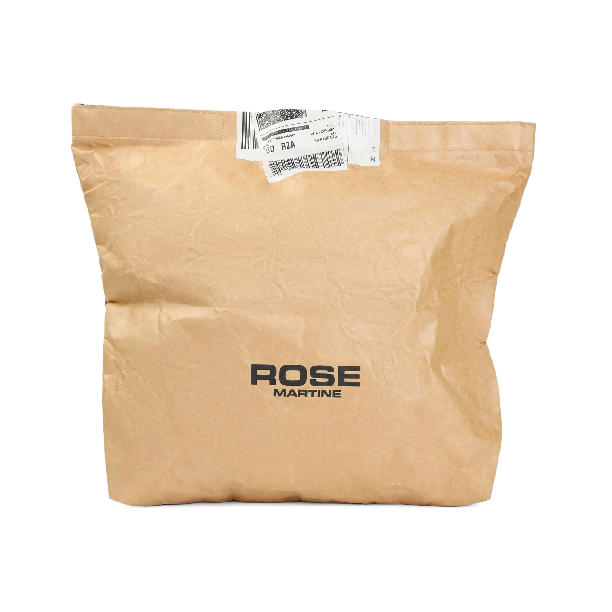 Martine Rose Foldable Bag Beige