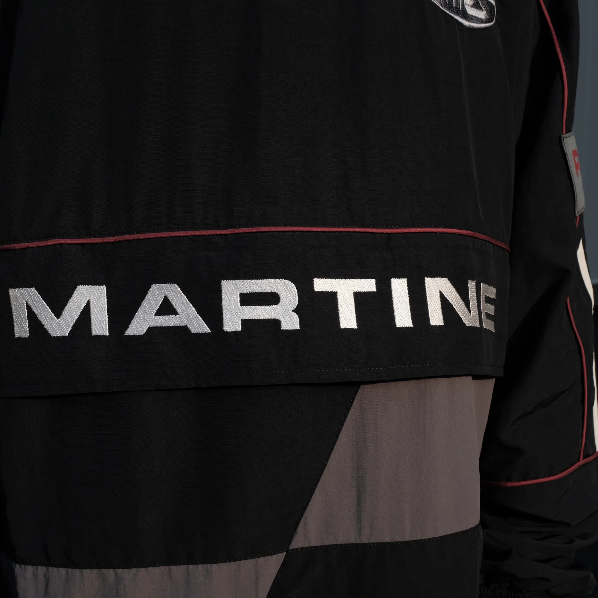 Martine Rose Hockey Pullover Black/Grey