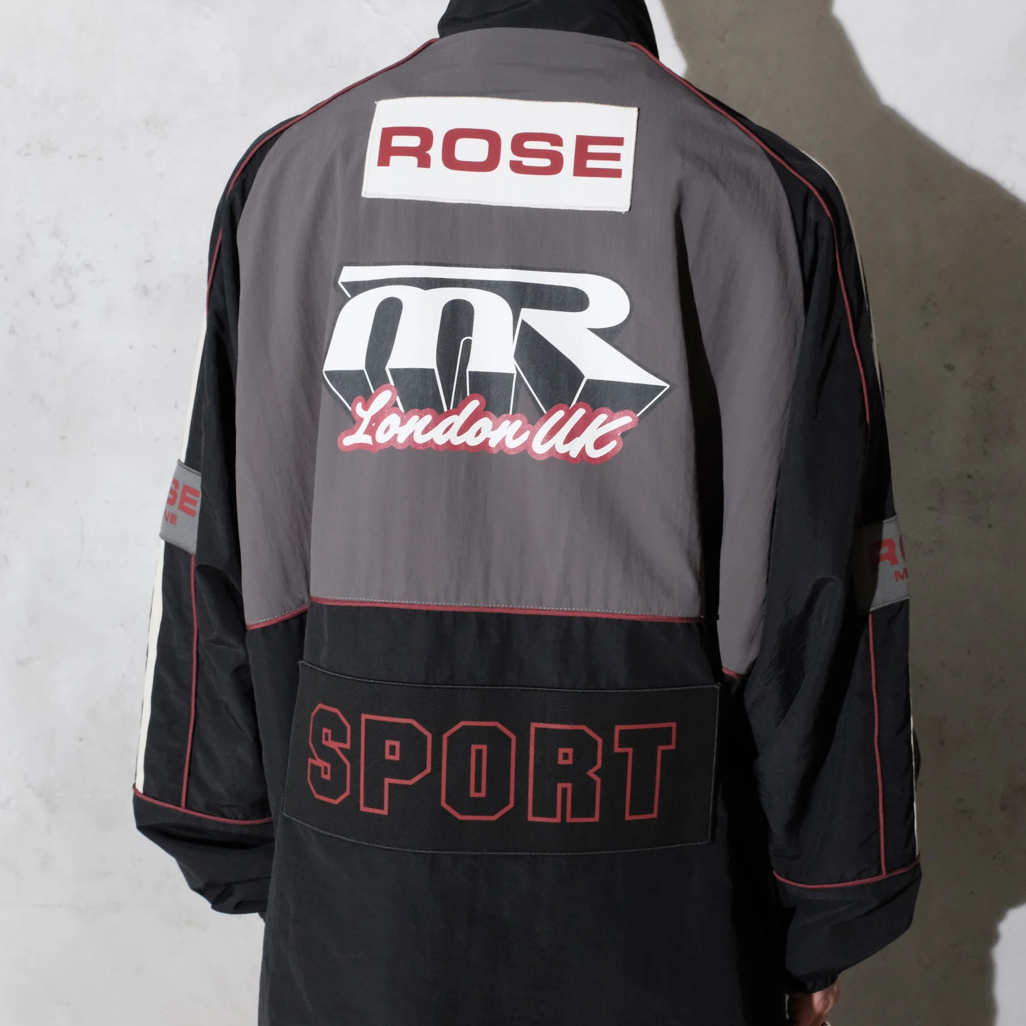 Martine Rose Hockey Pullover Black/Grey
