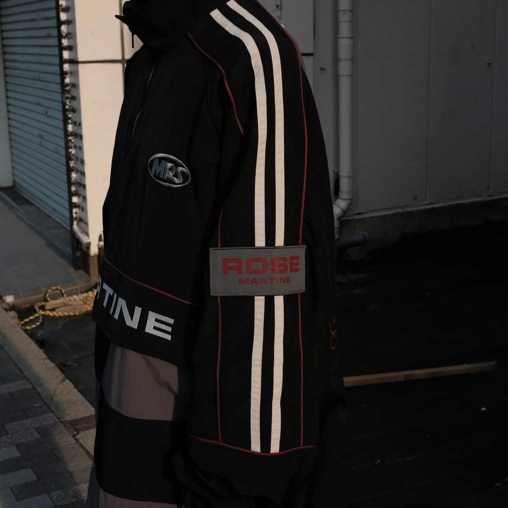 Martine Rose Hockey Pullover Black/Grey