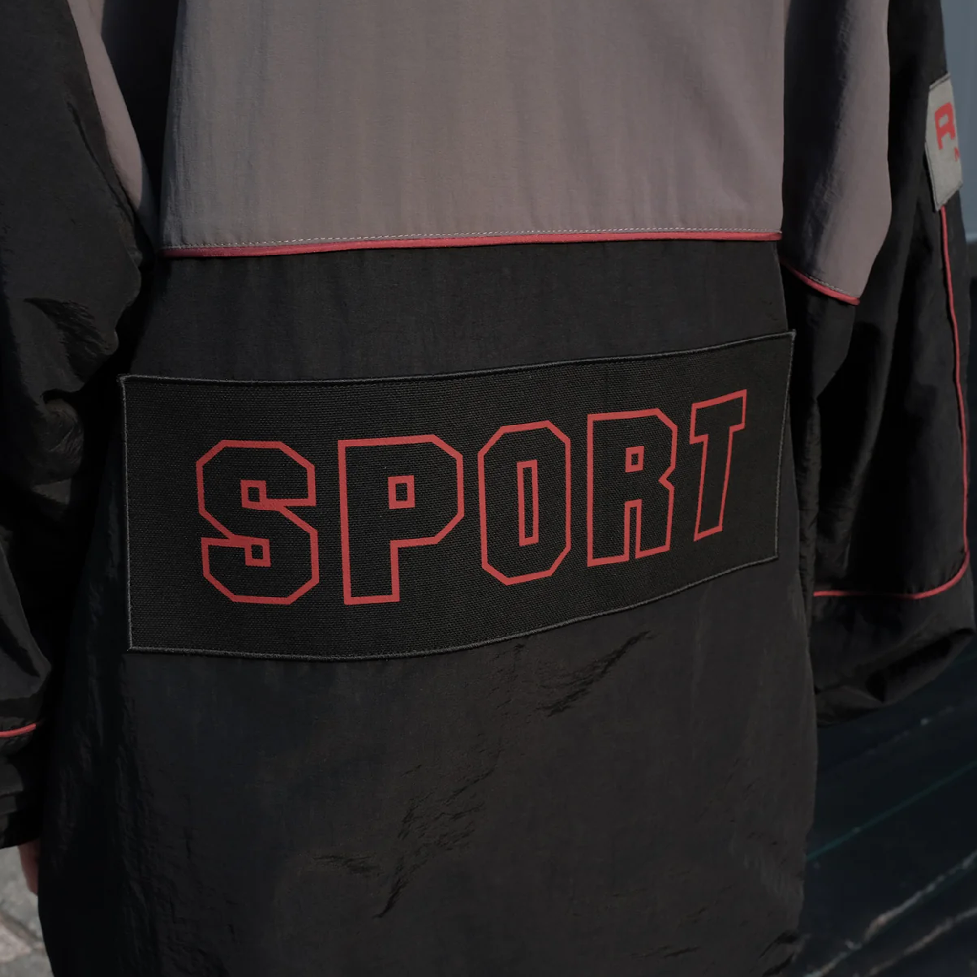 Martine Rose Hockey Pullover Black/Grey