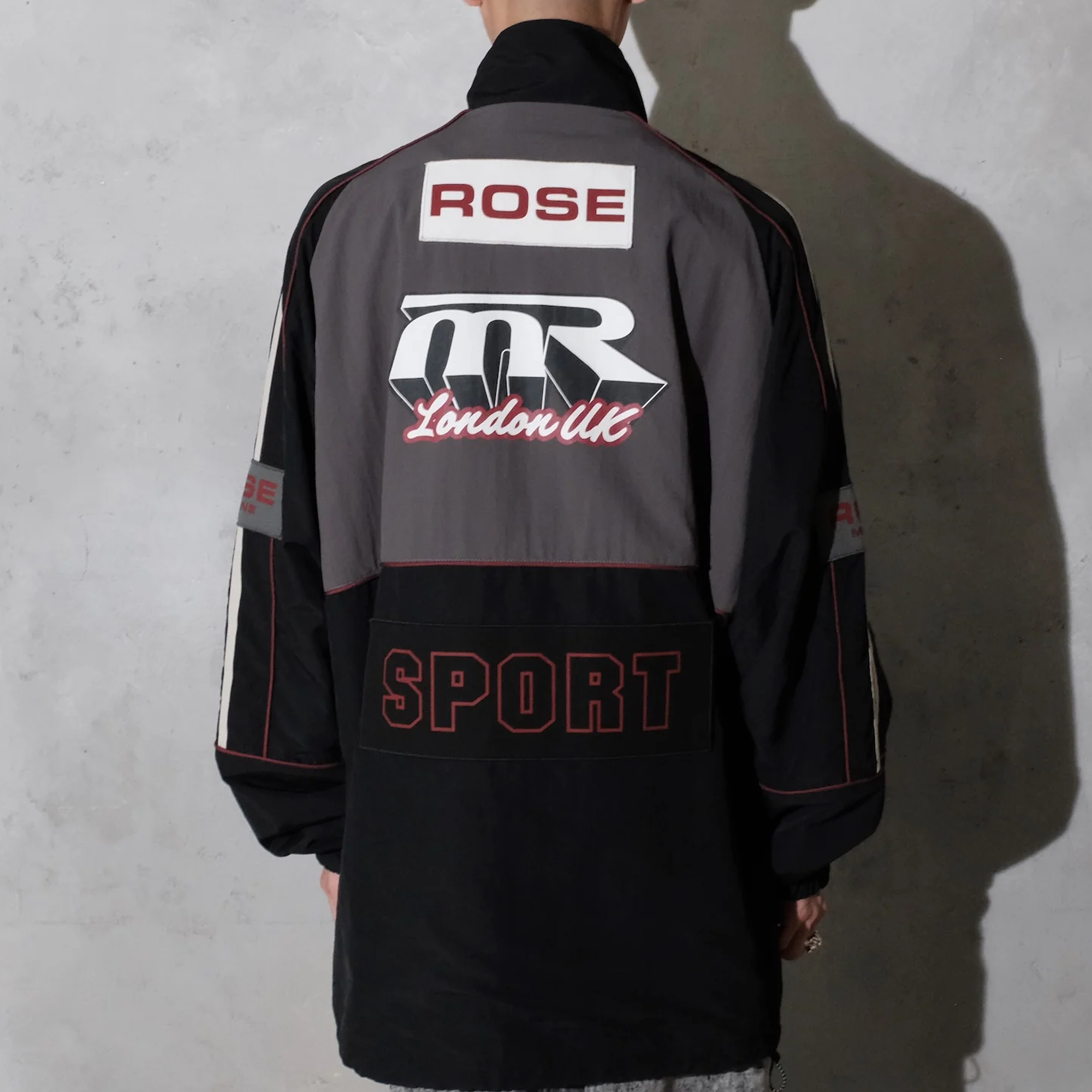 Martine Rose Hockey Pullover Black/Grey
