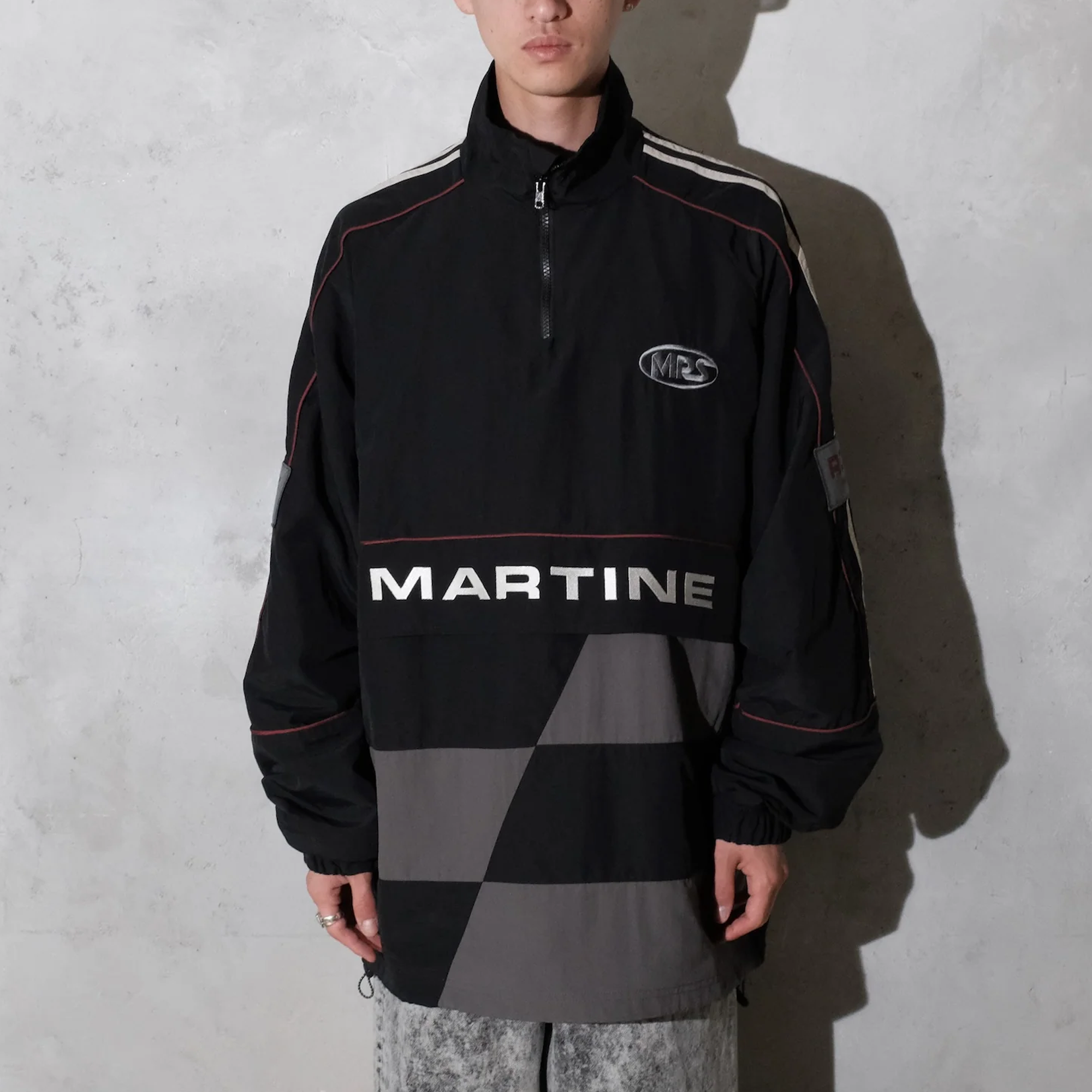 Martine Rose Hockey Pullover Black/Grey