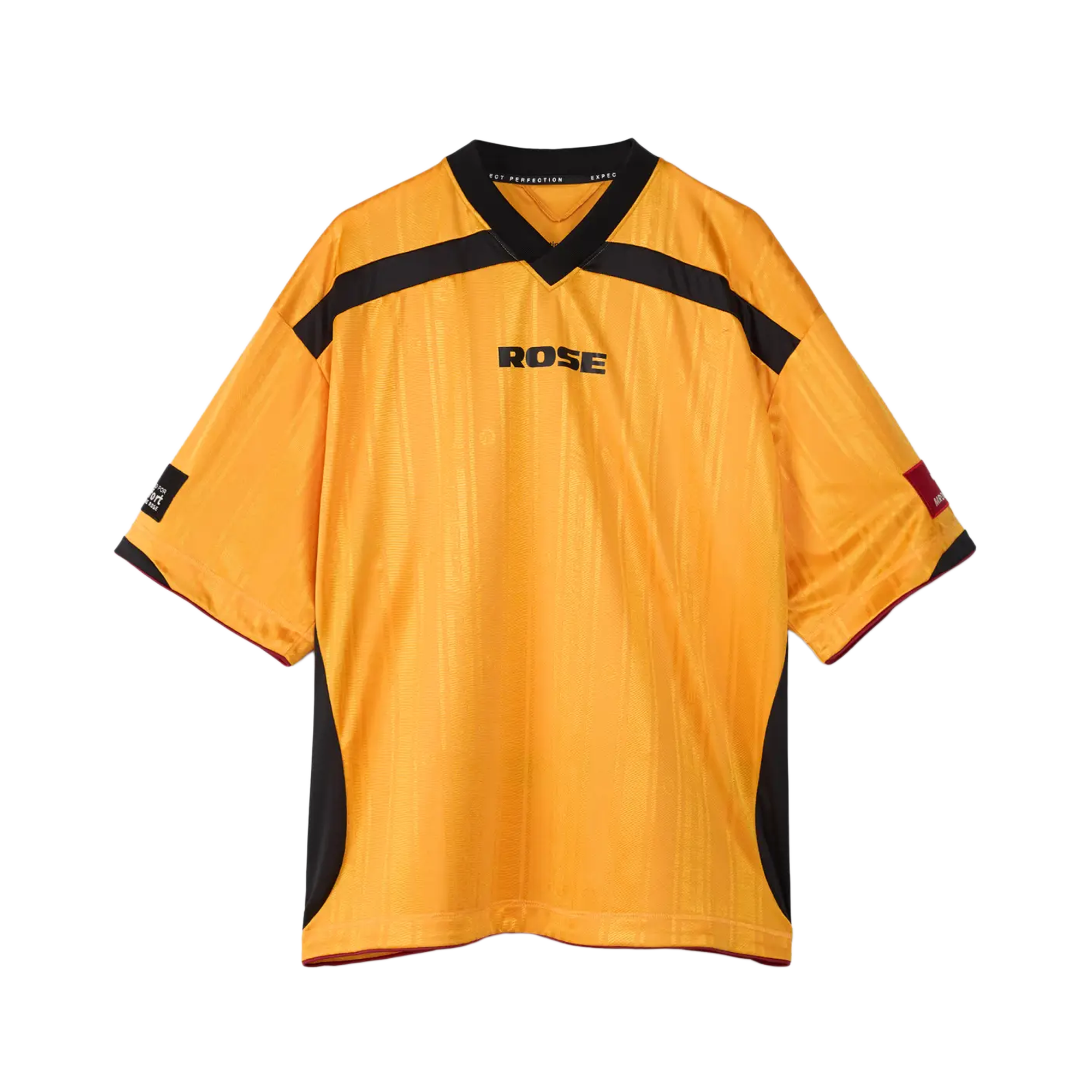 Martine Rose Printed Football Top Yellow Gold