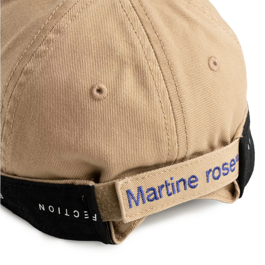 Martine Rose Roll Back Cap Beige Stone