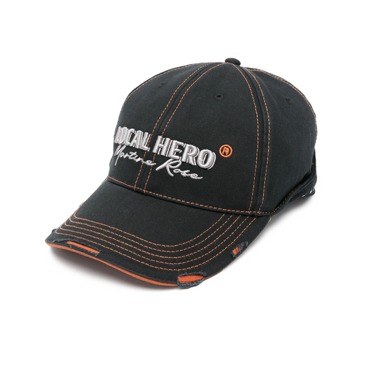 Martine Rose Roll Back Cap Black